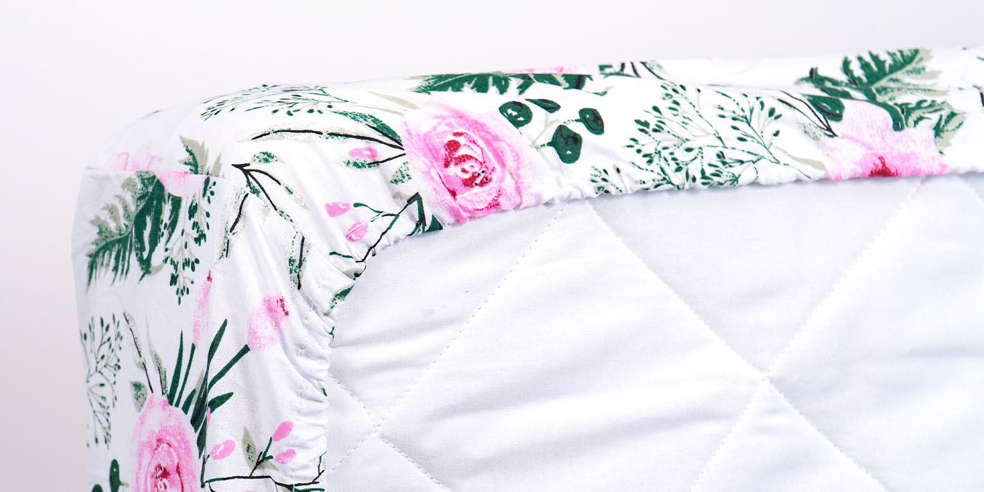 prześcieradło 80x160 róże ogród różany